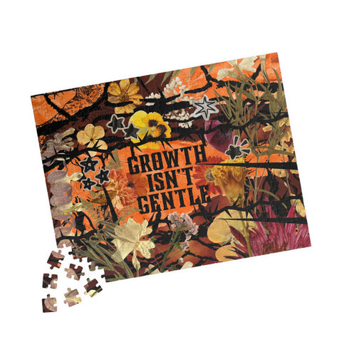 "growth isn't gentle" PUZZLE!!<3