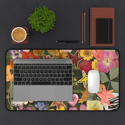 "library of everyone I loved" desk mat