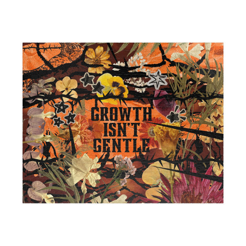 "growth isn't gentle" PUZZLE!!<3