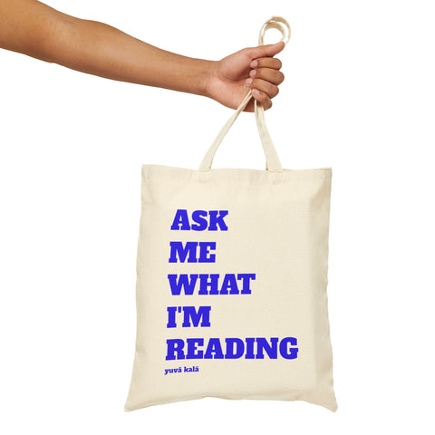 ask me what i'm reading - bookish tote