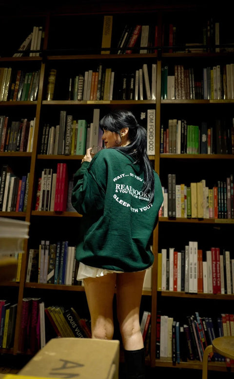 "you don't read books?"