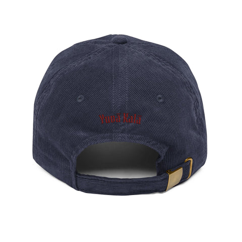 darlin's corduroy cap! (embroidery)
