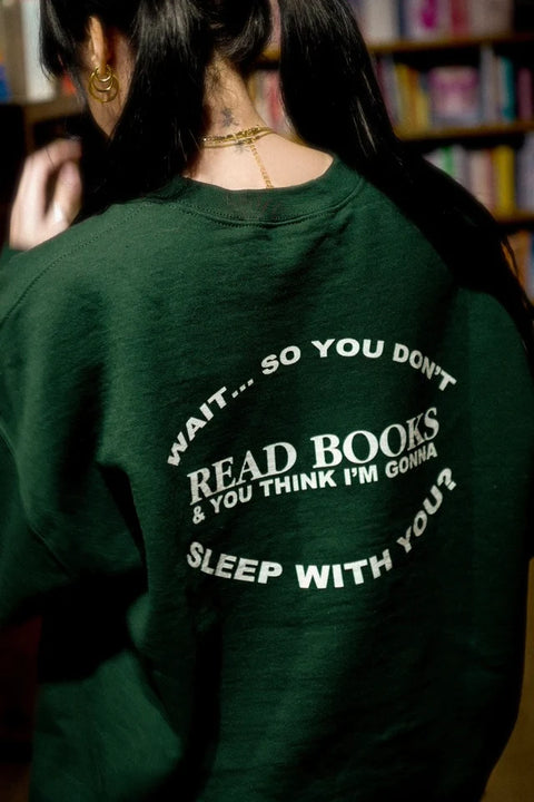 bookish sweatshirts