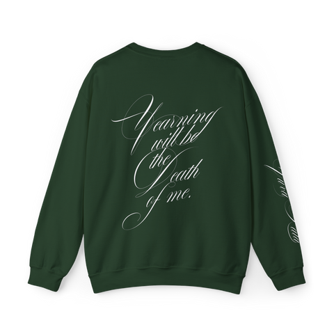 "the romantic" sweatshirt