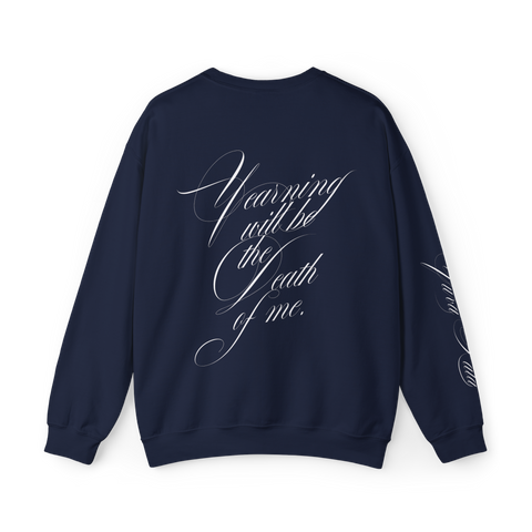 "the romantic" sweatshirt