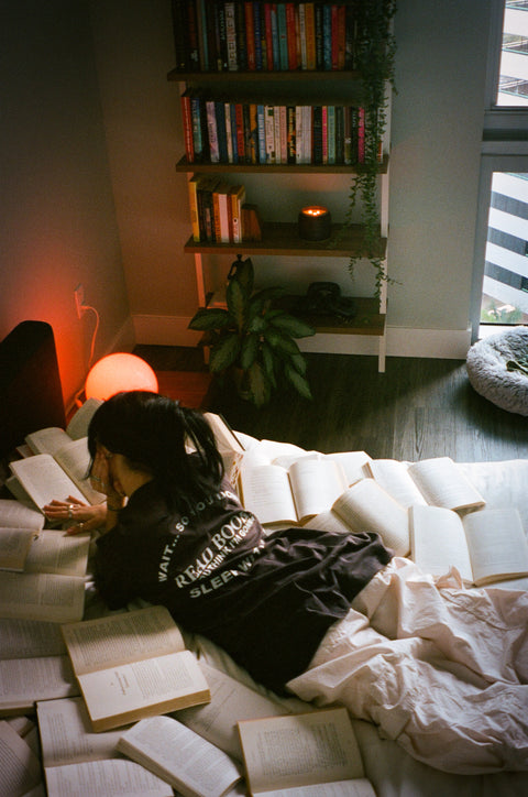 "you don't read books?" tee