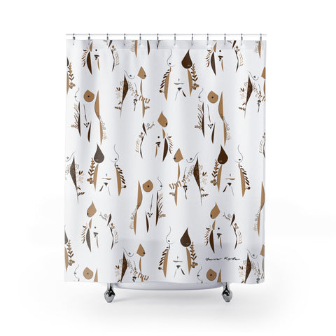 "skin on skin" shower curtain (2021)
