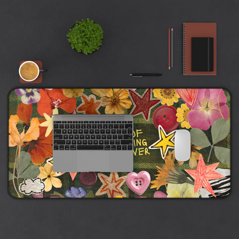 "library of everyone I loved" desk mat