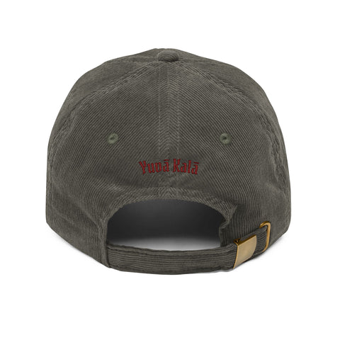 darlin's corduroy cap! (embroidery)