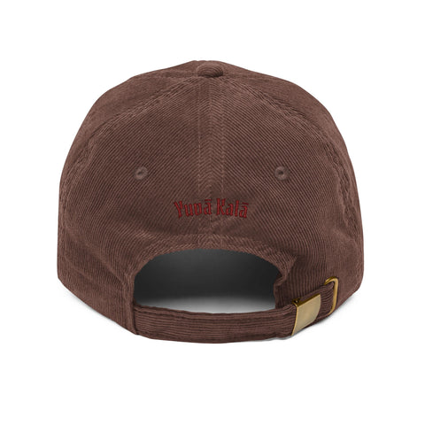 darlin's corduroy cap! (embroidery)