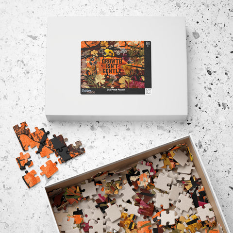 "growth isn't gentle" PUZZLE!!<3