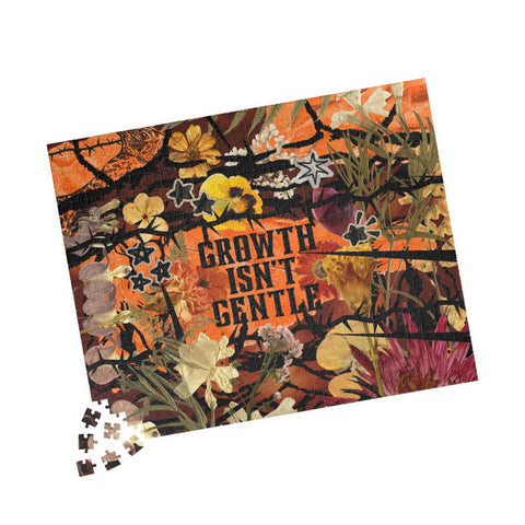 "growth isn't gentle" PUZZLE!!<3