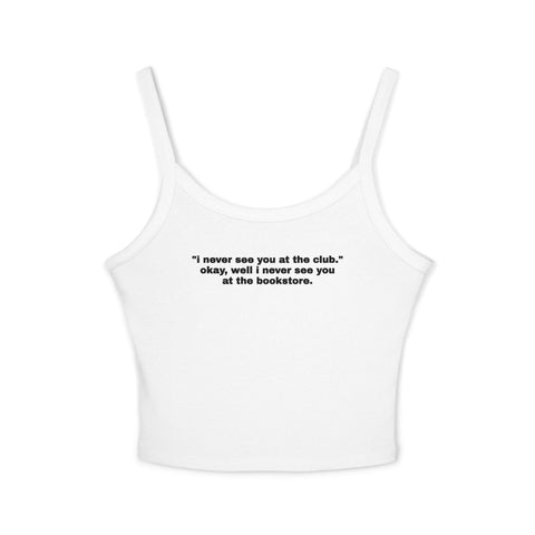 bookstore>club - baby tee