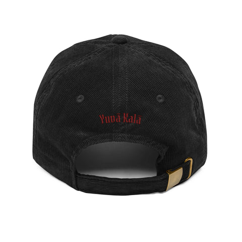 darlin's corduroy cap! (embroidery)