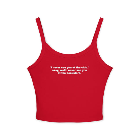 bookstore>club - baby tee