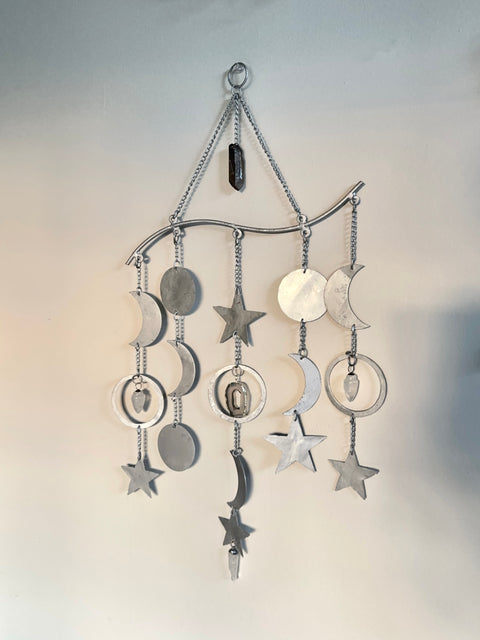 moon & stars wall hanging