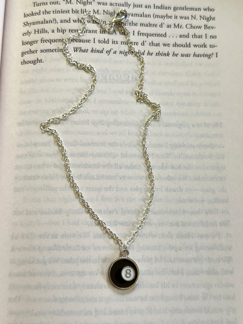 8ball necklace