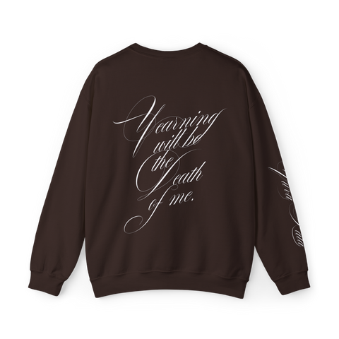 "the romantic" sweatshirt