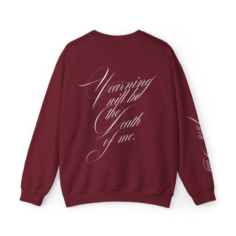 "the romantic" sweatshirt