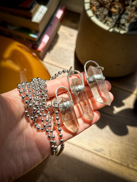 "smokey quartz #1" necklace