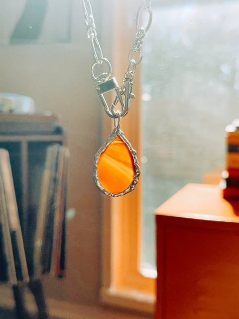 "sunsets with you" necklace