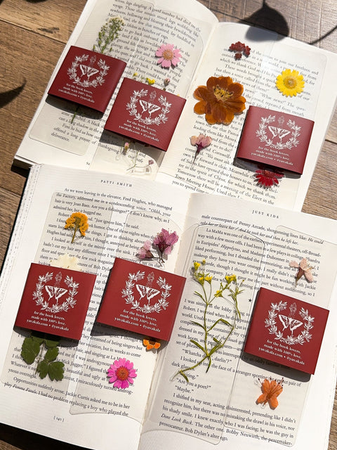 30 wholesale bookmarks for Blinking Owl Books