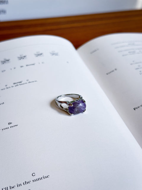 amethyst ring (size 6.5)