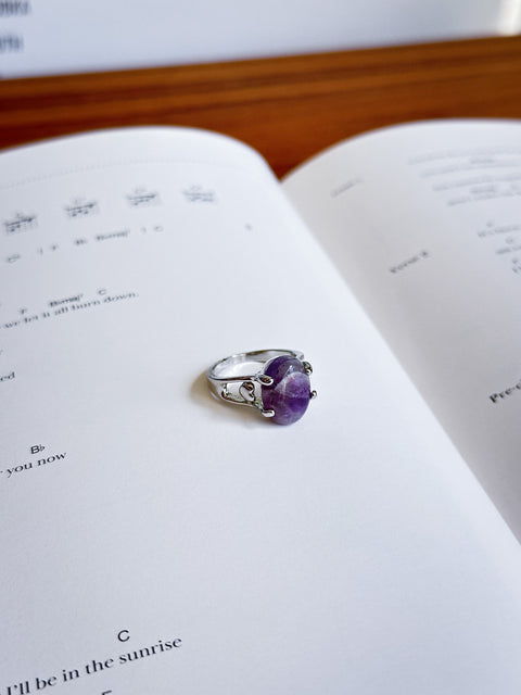 amethyst ring (size 6.5)