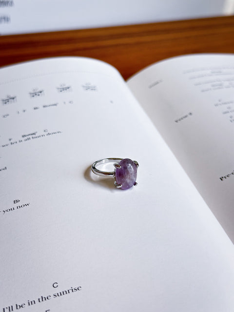 amethyst ring (size 7)