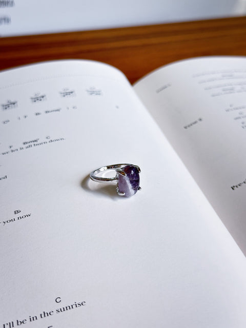 amethyst ring (size 7)