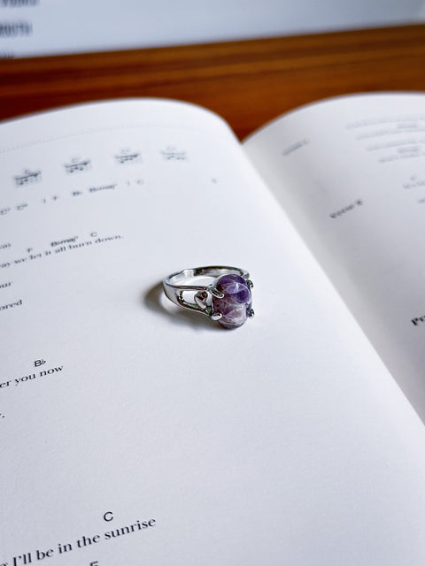 amethyst ring (size 9)