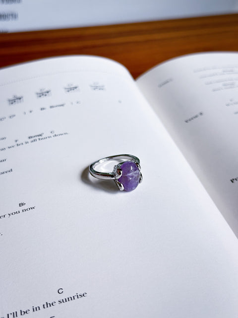 amethyst ring (size 9)