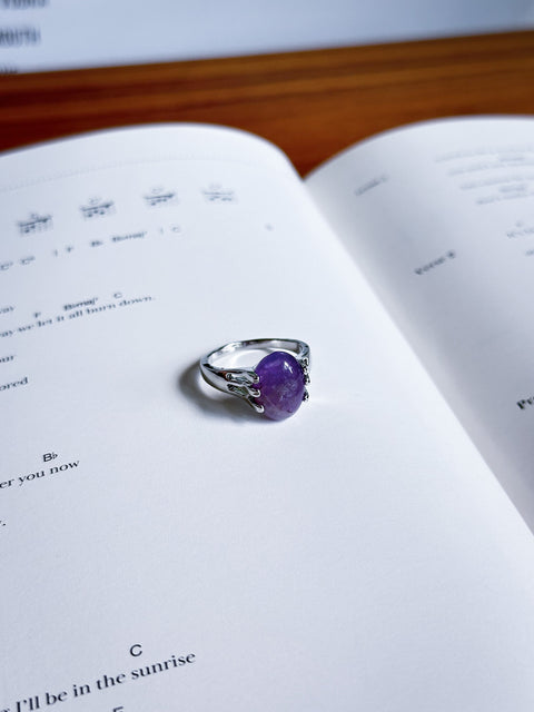 amethyst ring (size 9)