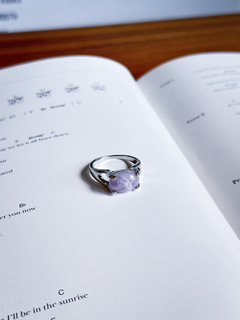 amethyst ring (size 10)