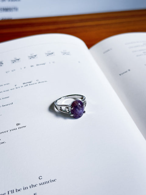 amethyst ring (size 10)