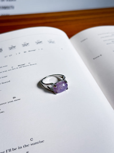 amethyst ring (size 10)