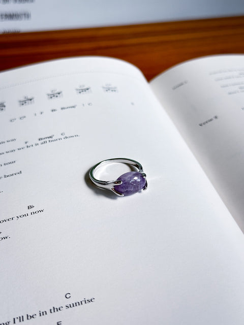 amethyst ring (size 10)