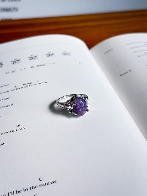 amethyst ring (size 10)