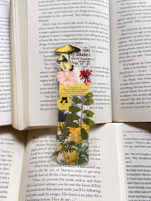 "london" - collage bookmark