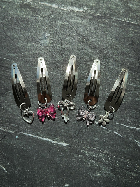 lovergirl - 5 hair clips