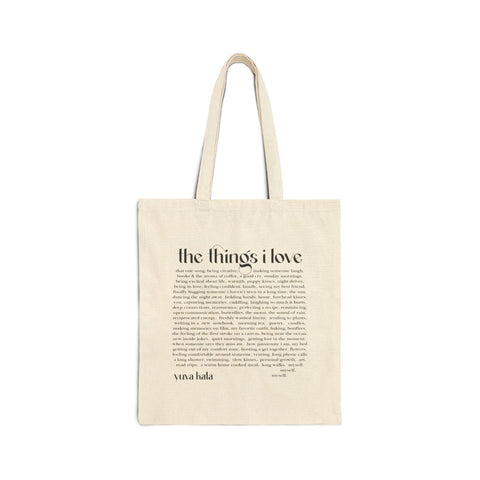 the things I love tote
