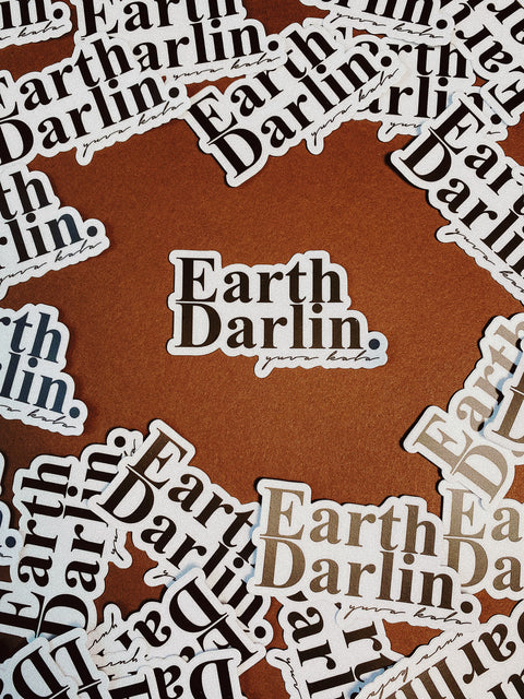 earth darlin stickers