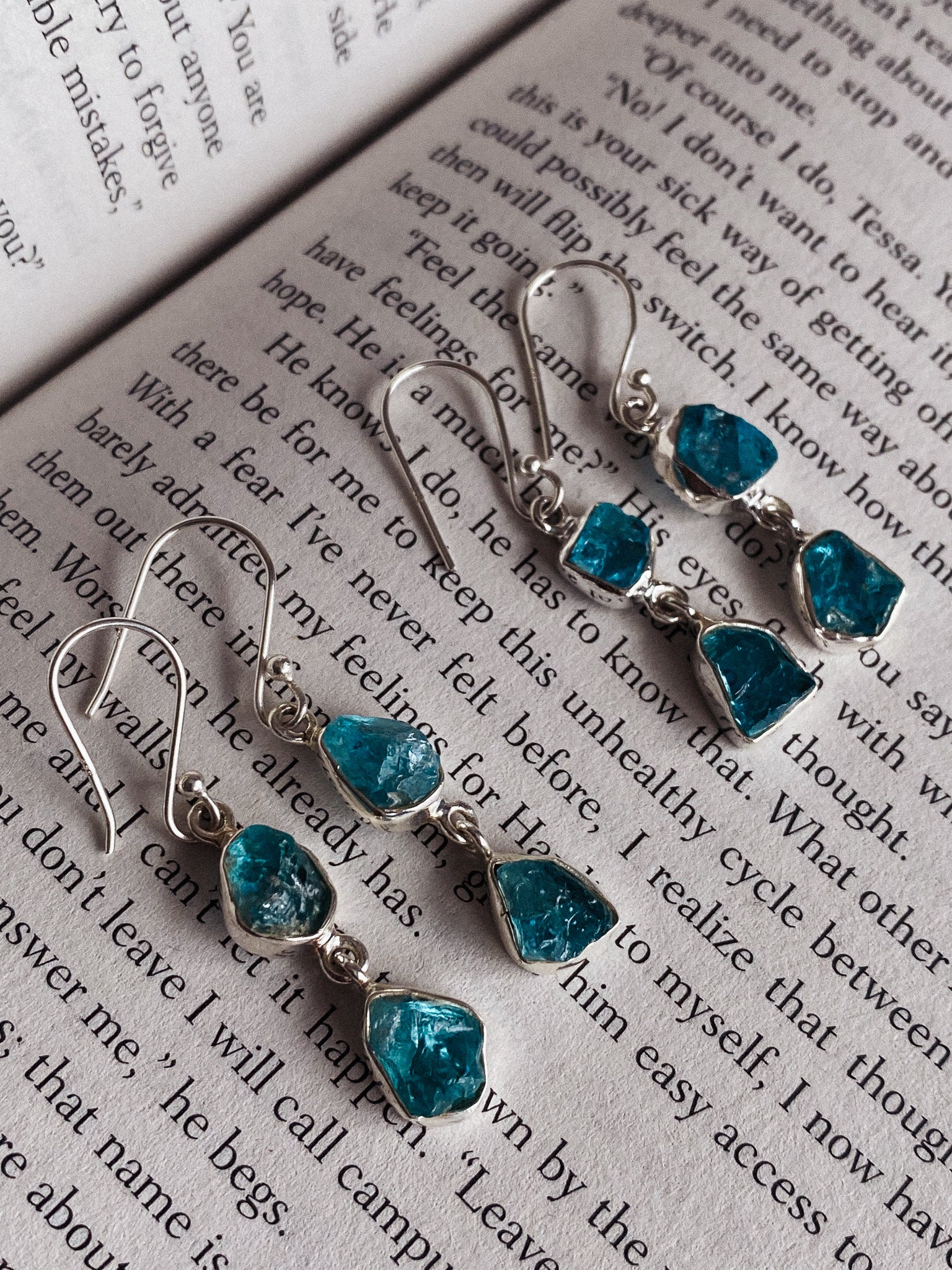 Apatite earrings on sale