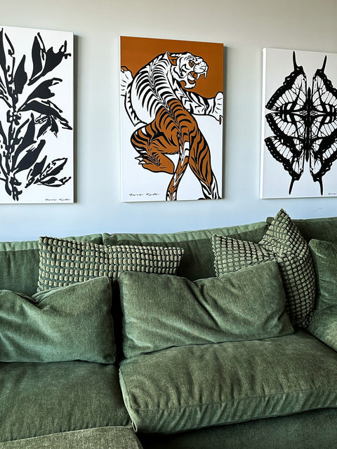 tiger lover canvas
